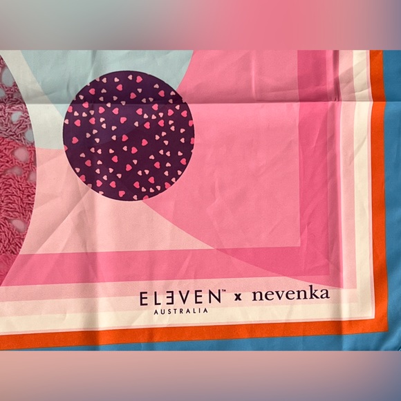 ELEVEN + Nevenka Australia Limited Edition Scarf | 27” Square NWOT - Picture 15 of 16